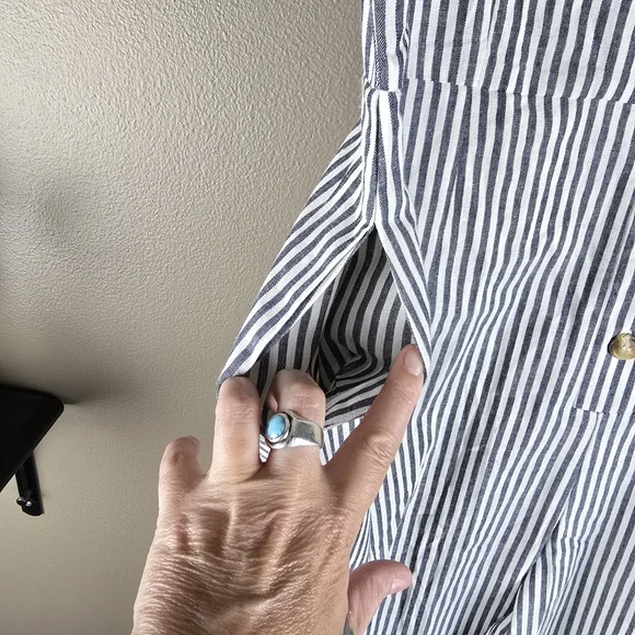 Boutique Striped Jumpsuit XL - Picture 5 of 11